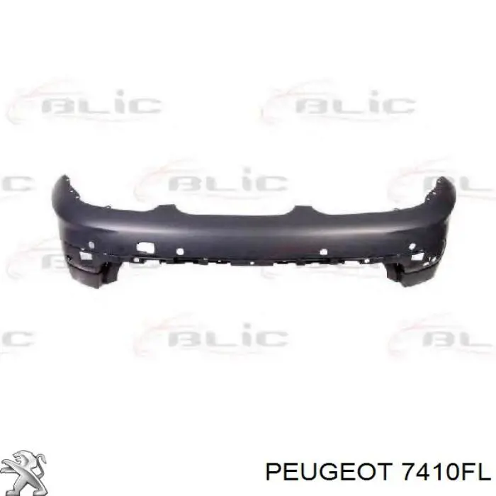 Кожух бампера заднього Peugeot/Citroen 7410FL ціна, від 66.31 USD