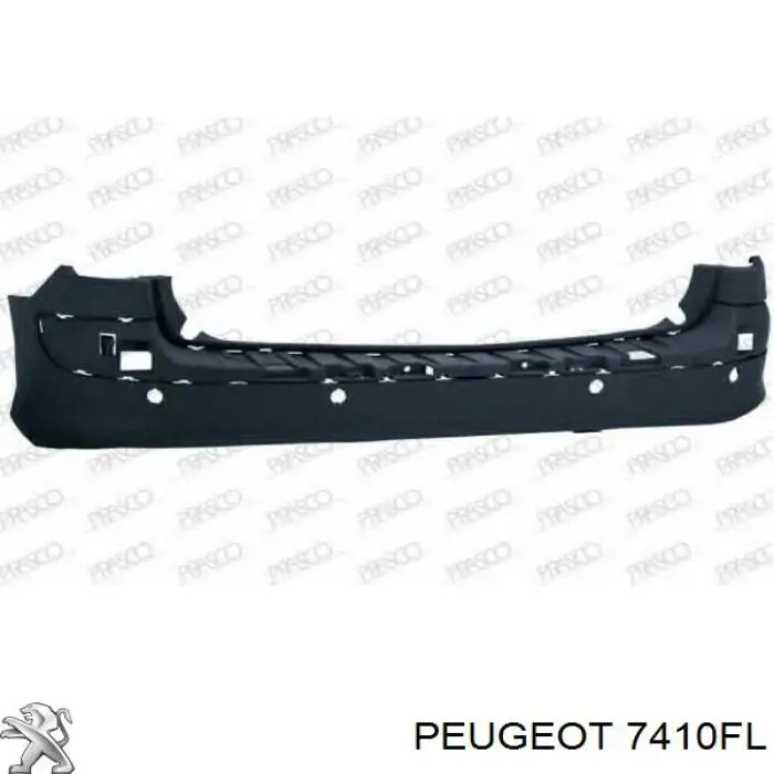 Купити 7410FL Peugeot/Citroen Задній бампер