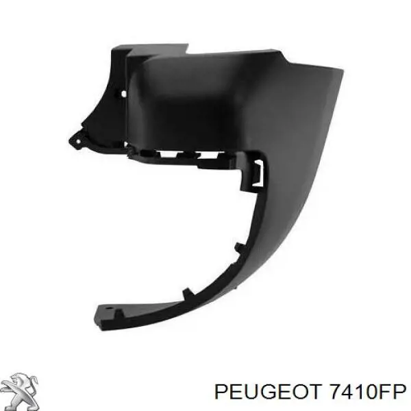 Бампер задній, права частина Peugeot/Citroen 7410FP ціна, від 20.13 USD