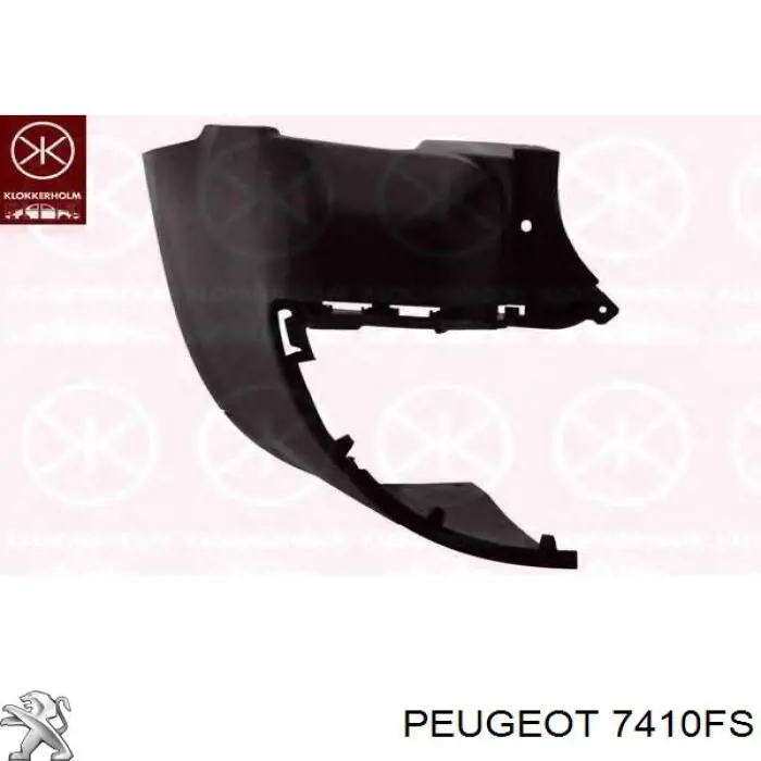 Кут бампера заднього лівий Peugeot/Citroen 7410FS ціна, від 27.61 USD