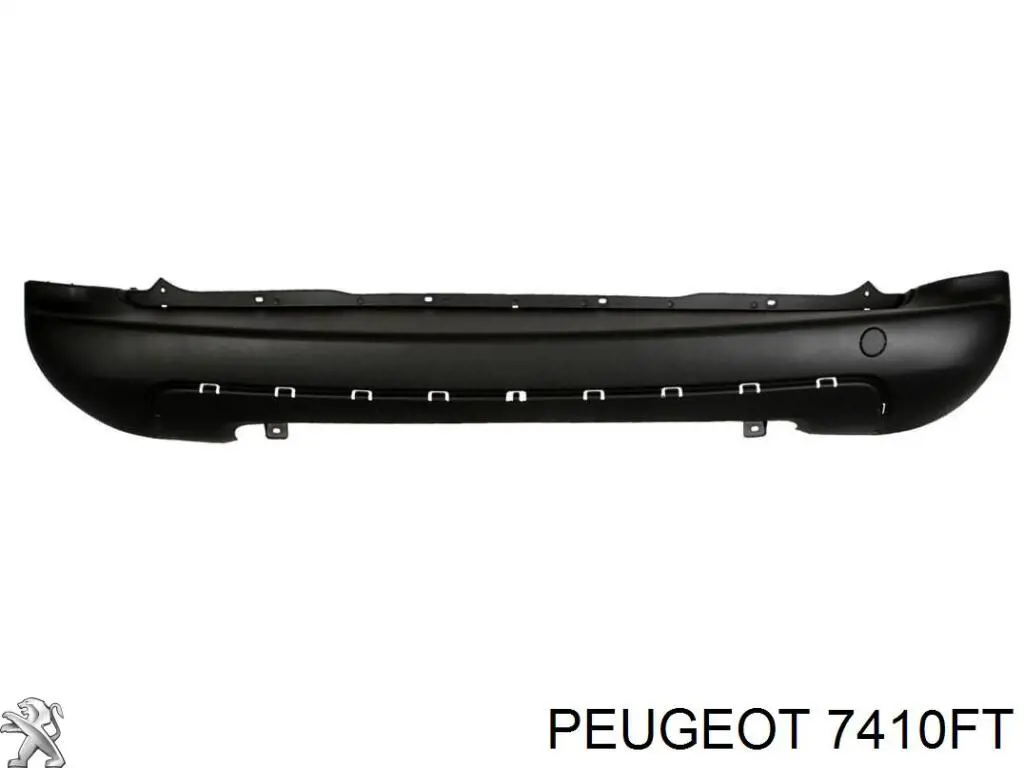 Купити 7410FT Peugeot/Citroen Бампер задній, права частина