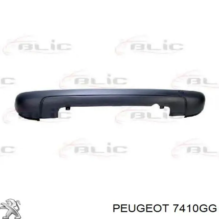 Бампер задній, центральна частина 7410GG Peugeot/Citroen