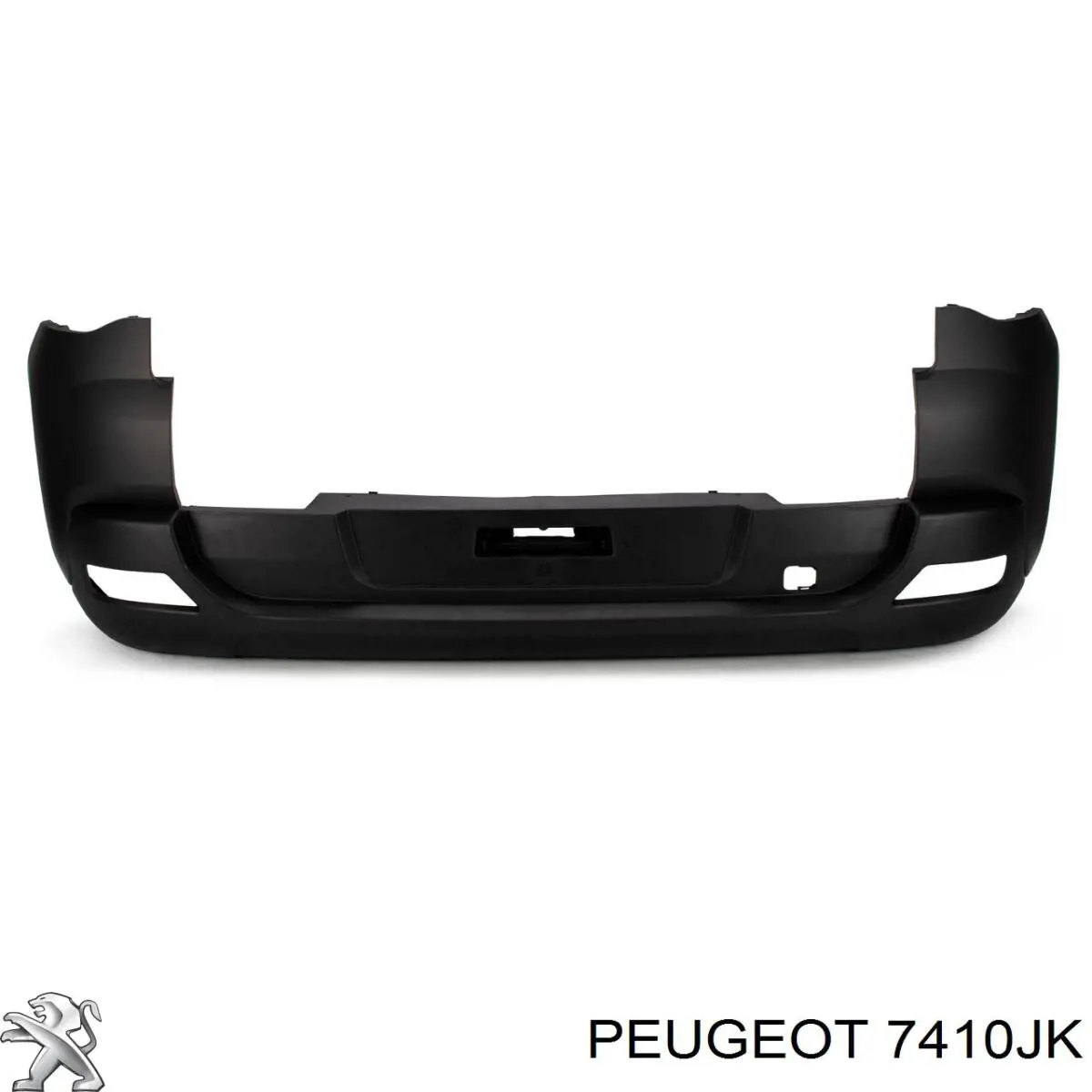 7410JK Peugeot/Citroen Буфер (бампер) задній