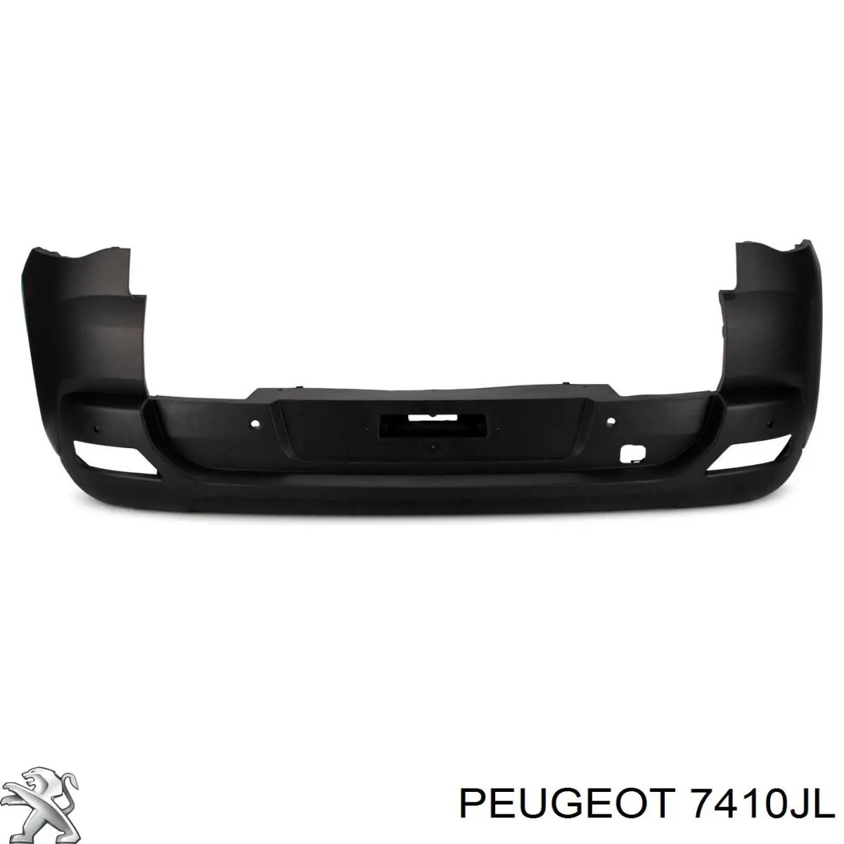 7410JL Peugeot/Citroen Буфер (бампер) задній