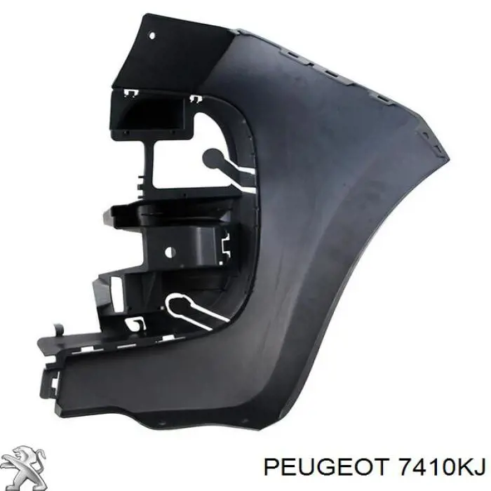 Купити 7410KJ Peugeot/Citroen Бампер задній, ліва частина