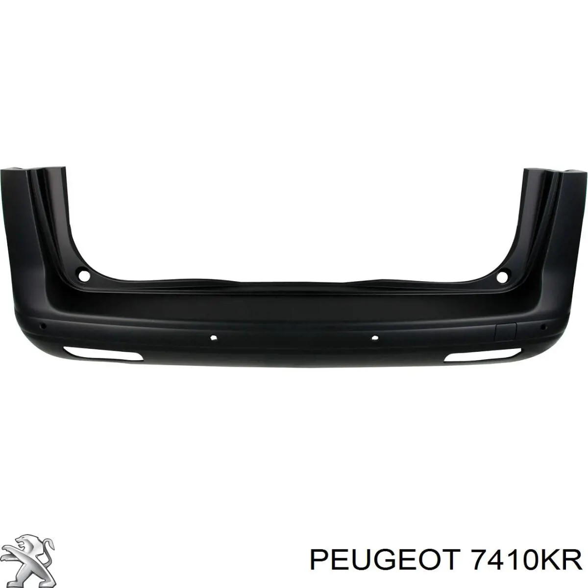 7410KR Peugeot/Citroen Буфер (бампер) задній