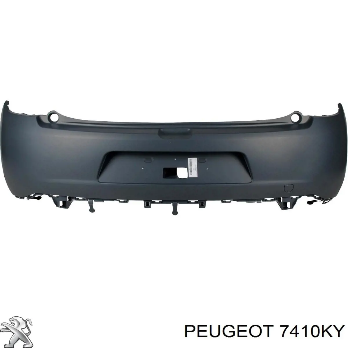 7410KY Peugeot/Citroen бампер задній
