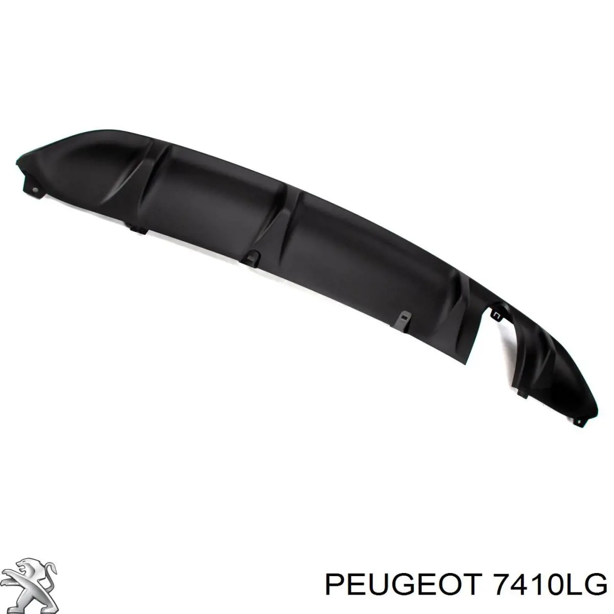 7410LG Peugeot/Citroen Спідниця заднього бампера