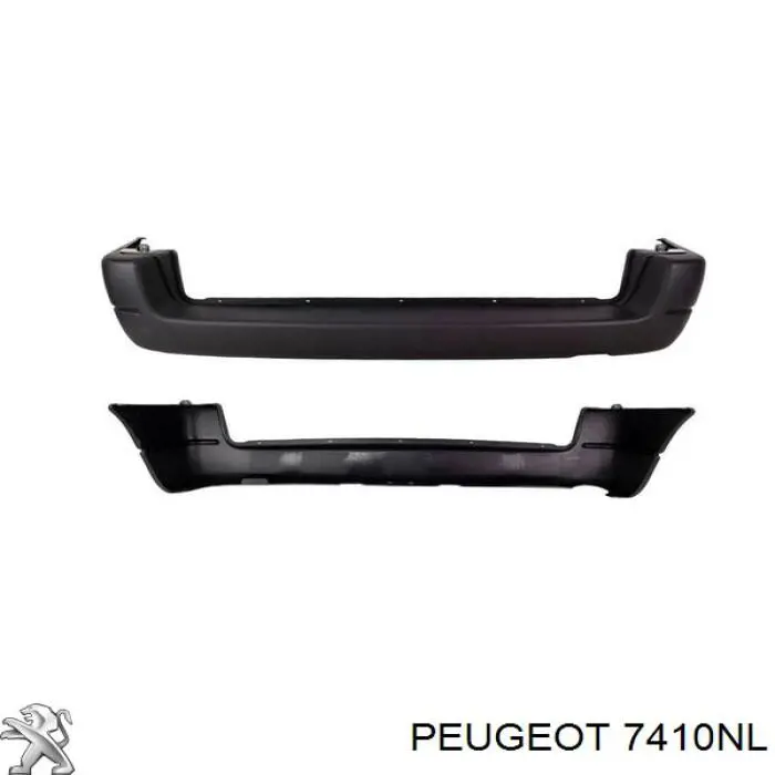 Задній бампер 233896 Polcar