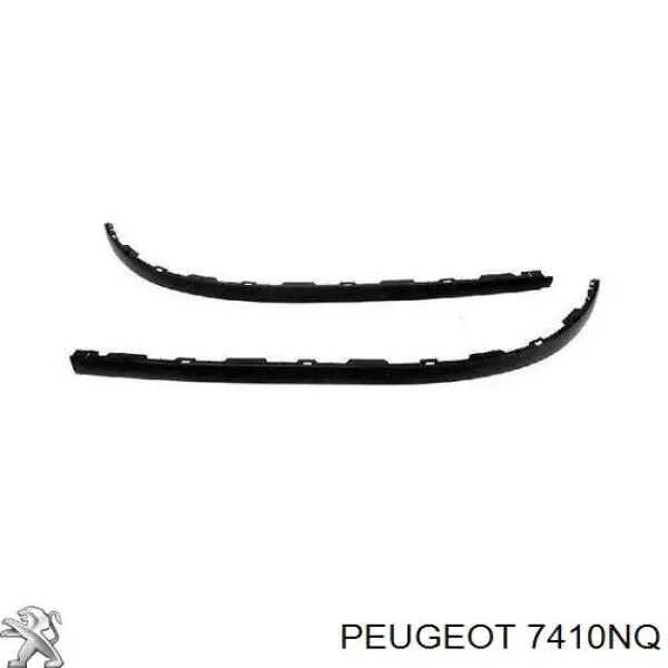 Спойлер заднього бампера Peugeot/Citroen 7410NQ ціна, від 76.01 USD