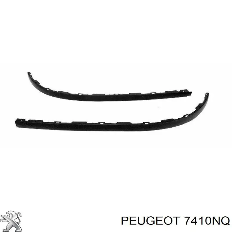 Купити 7410NQ Peugeot/Citroen Тюнінг заднього бампера