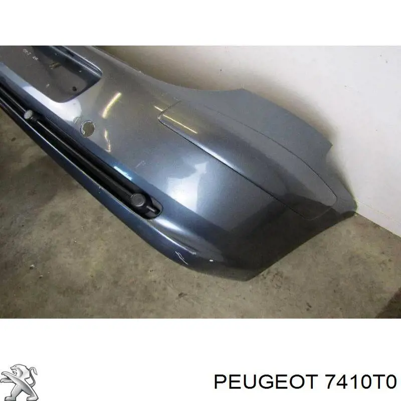 7410T0 Peugeot/Citroen бампер задній