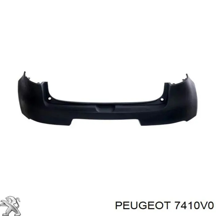 Кожух бампера заднього Peugeot/Citroen 7410V0 ціна, від 56.24 USD