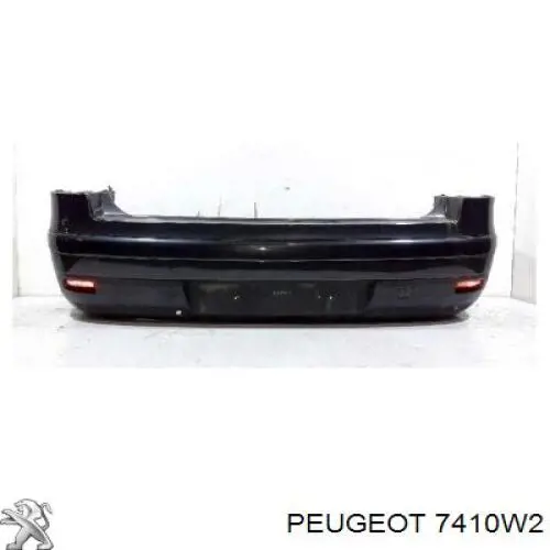 Купити 7410W2 Peugeot/Citroen Задній бампер
