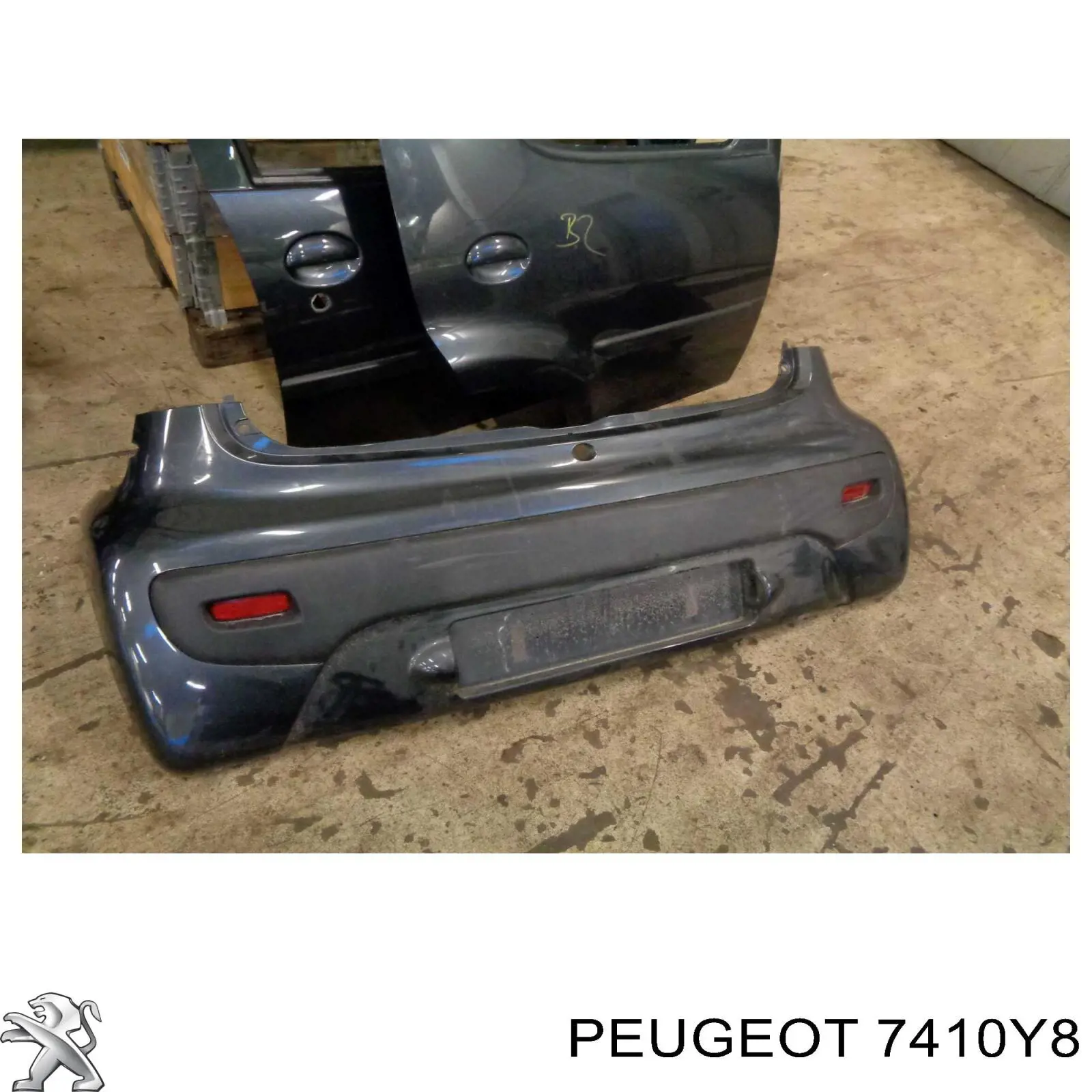 Кожух бампера заднього Peugeot/Citroen 7410Y8 ціна, від 73.48 USD