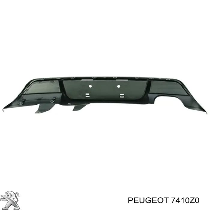 Бампер задній, нижня частина Peugeot/Citroen 7410Z0 ціна, від  USD