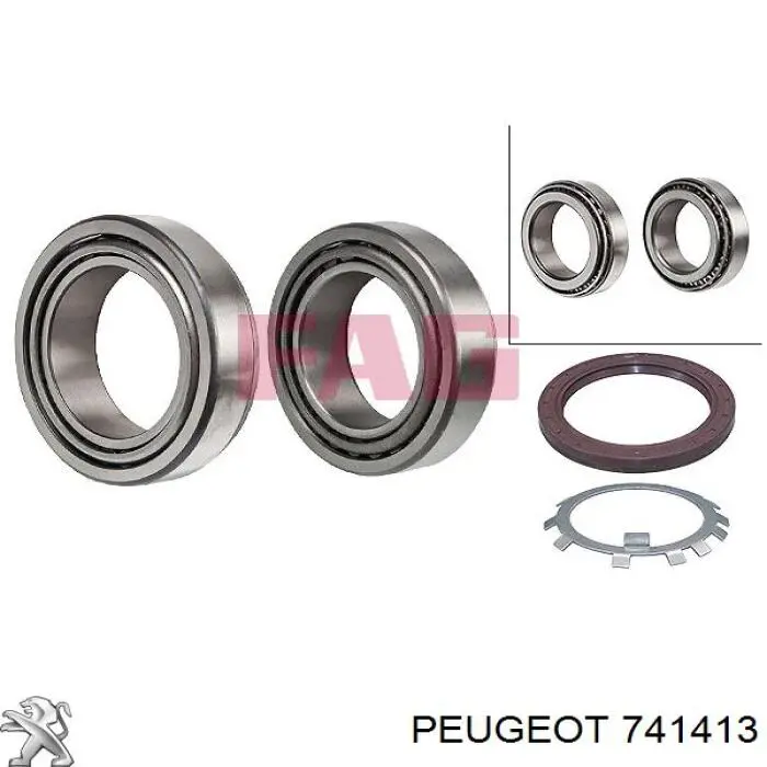 Шина бампера переднього Peugeot/Citroen 741413 ціна, від 14.06 USD