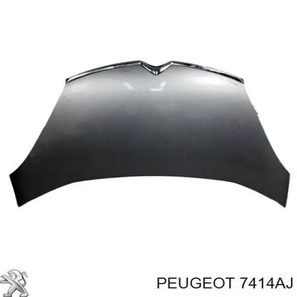 Абсорбер (наповнювач) бампера заднього 7414AJ Peugeot/Citroen