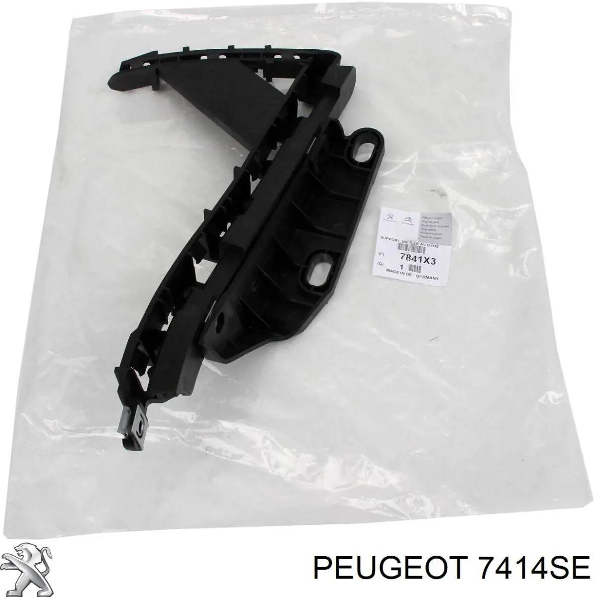 7414SE Peugeot/Citroen Решітка переднього бампера