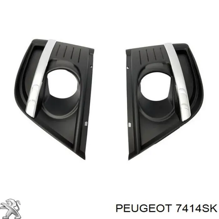 Решітка переднього бампера Peugeot/Citroen 7414SK ціна, від 265.07 USD