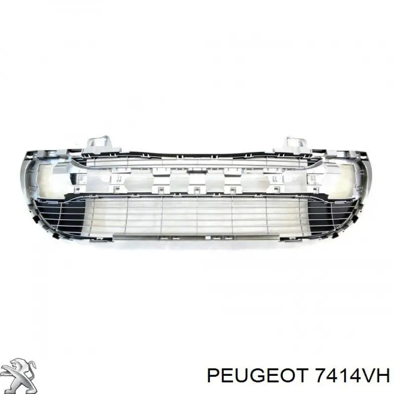 7414VH Peugeot/Citroen решітка переднього бампера, центральна