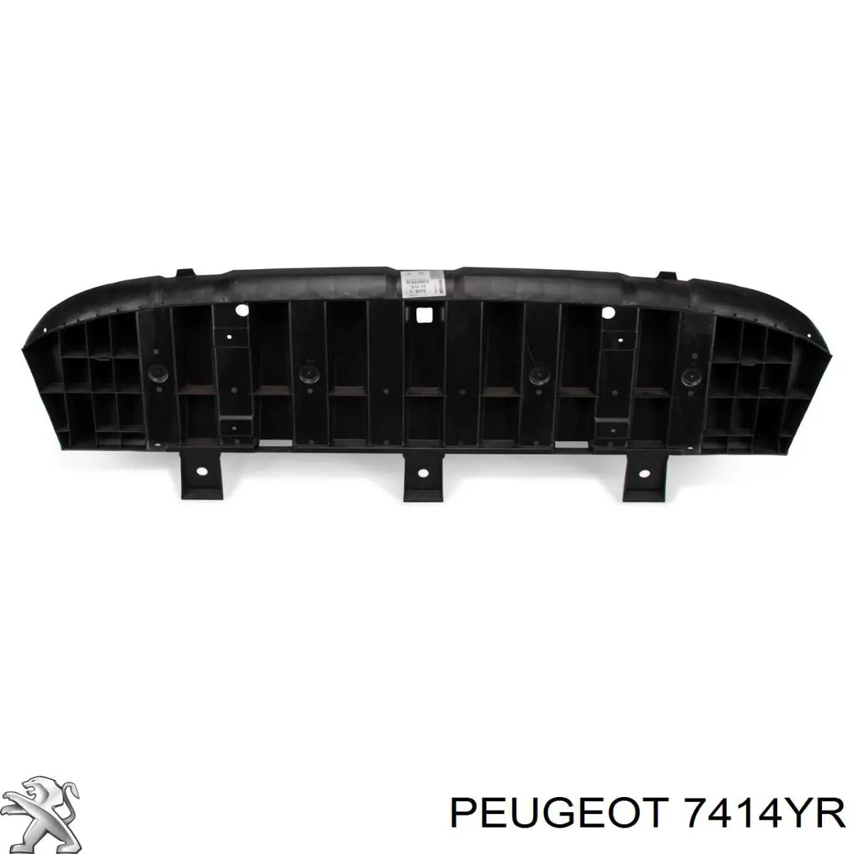 7414YR Peugeot/Citroen захист бампера переднього