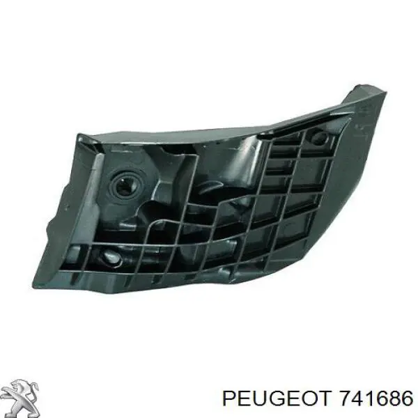 Купити 741686 Peugeot/Citroen Кронштейн бампера заднього, правий