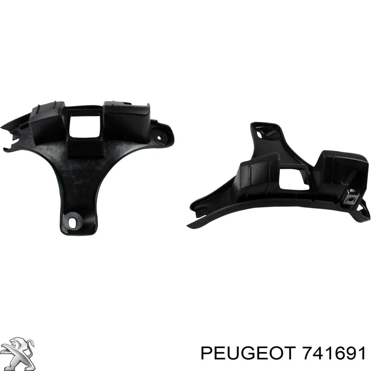 Комплект кронштейнів/кріплень заднього бампера Peugeot/Citroen 741691 ціна, від 34.20 USD