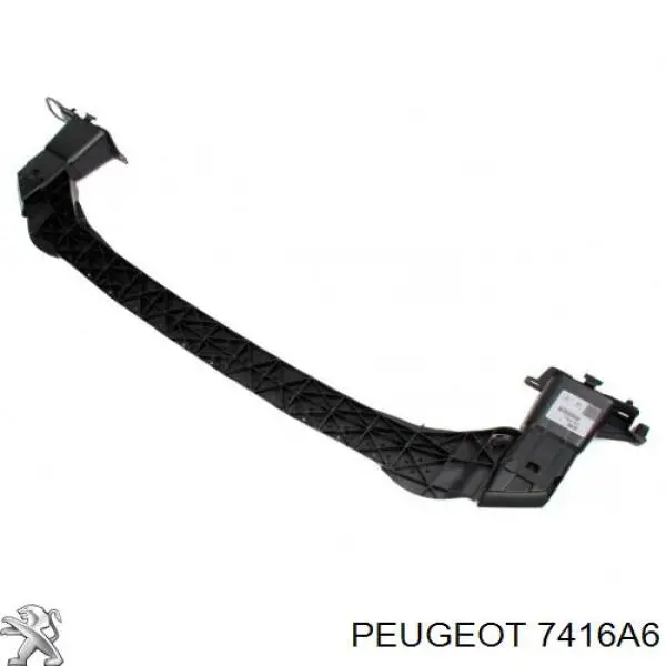 Комплект кронштейнів/кріплень переднього бампера 7416A6 Peugeot/Citroen