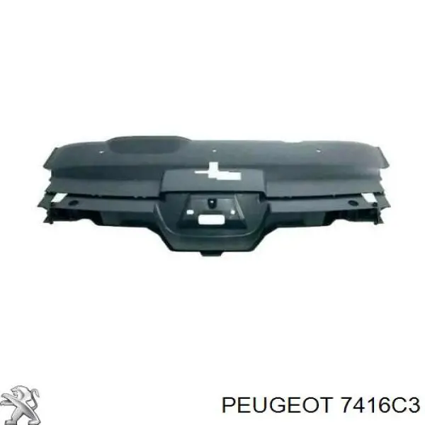 7416C3 Peugeot/Citroen Решітка радіатора