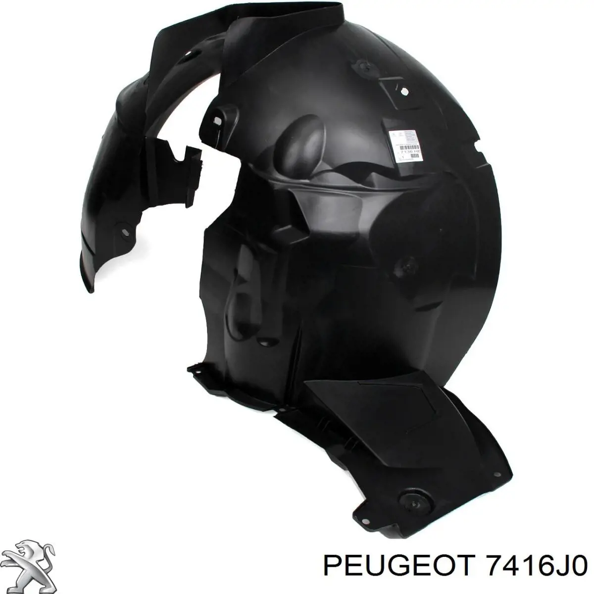 Комплект кронштейнів/кріплень заднього бампера 7416J0 Peugeot/Citroen