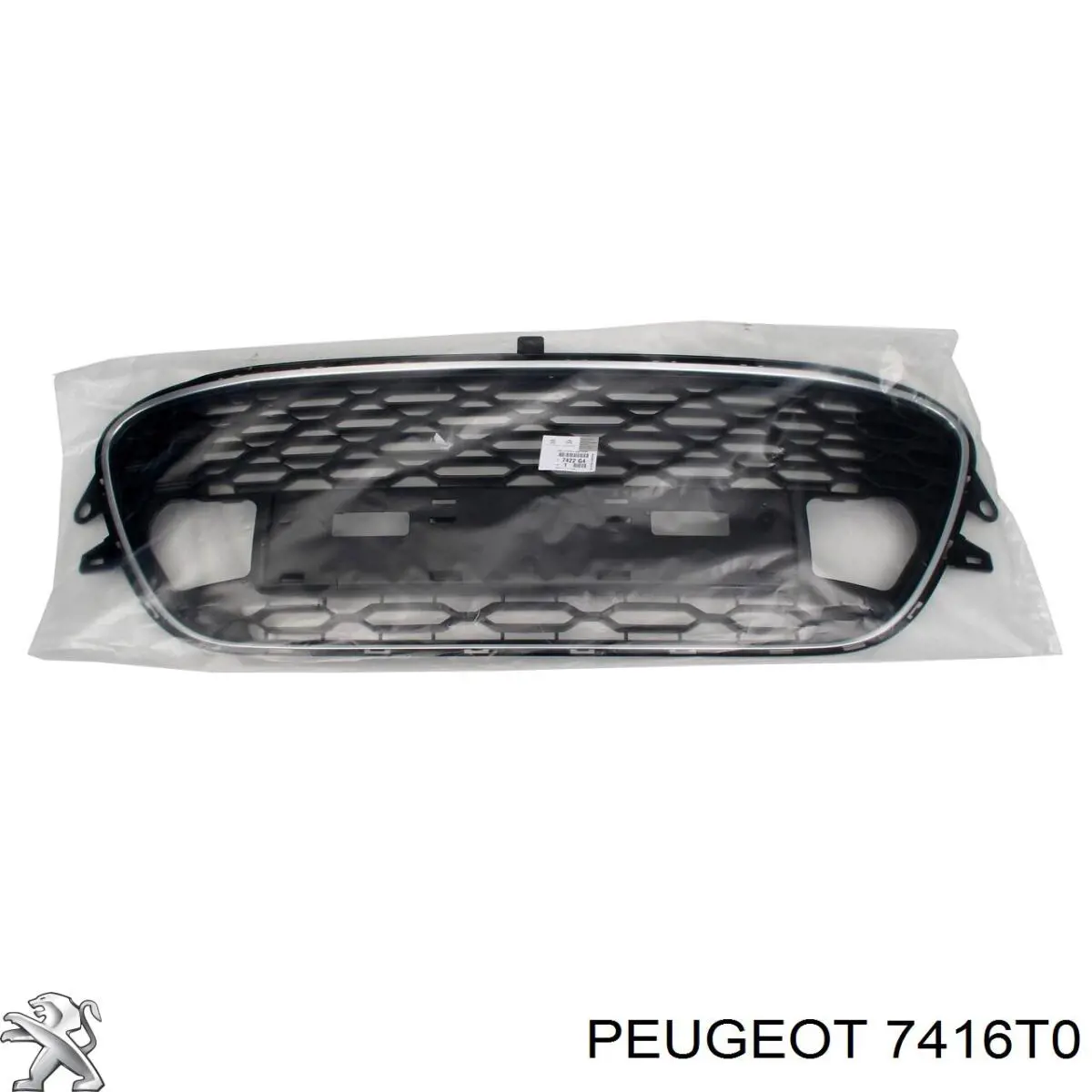Купити 7416T0 Peugeot/Citroen Кронштейн кріплення протитуманною фари, лівою