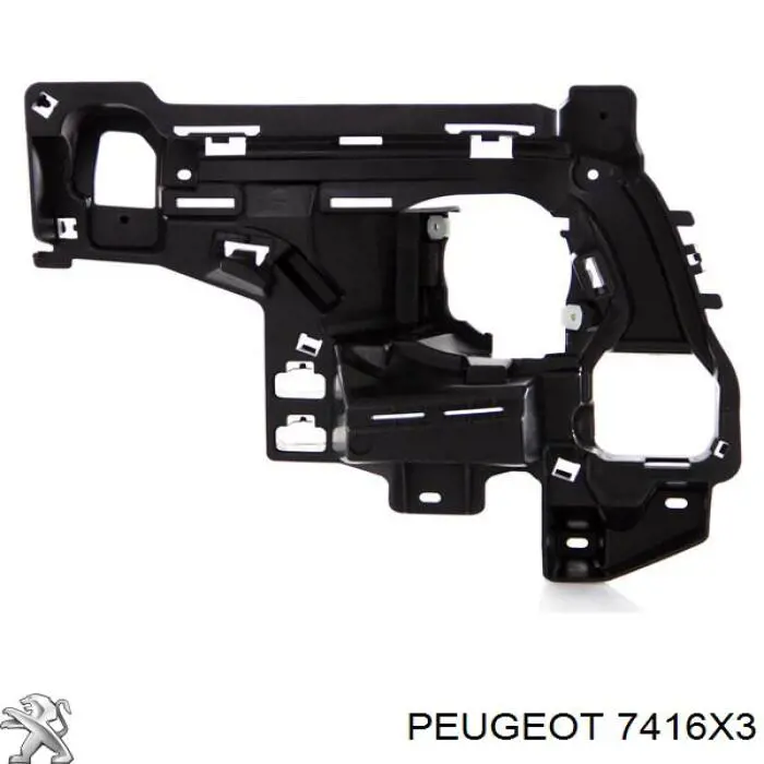 7416X3 Peugeot/Citroen Кріплення протитуманки, лівої