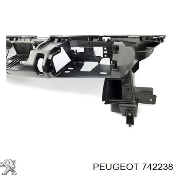 Підсилювач бампера переднього Peugeot/Citroen 742238
