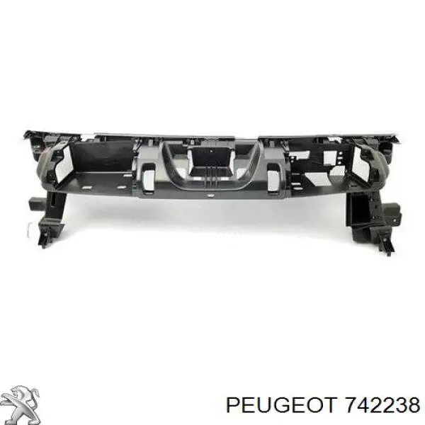 742238 Peugeot/Citroen Балка бампера переднього