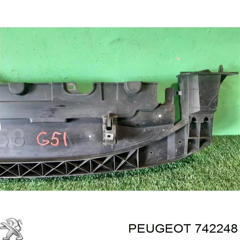 Купити 742248 Peugeot/Citroen Абсорбер (наповнювач) бампера переднього