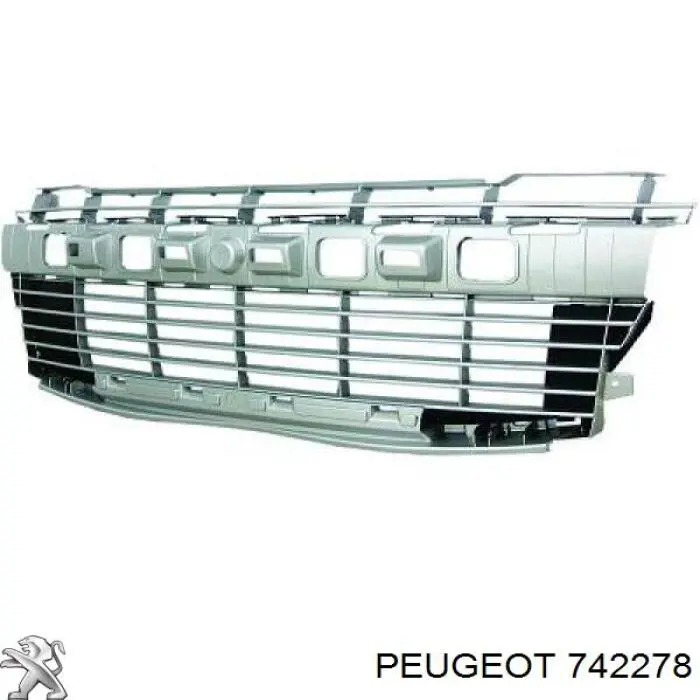 5720273 Polcar Решітка переднього бампера