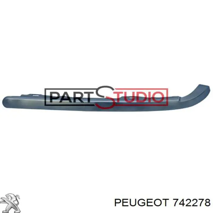 Решітка переднього бампера Polcar 5720273 ціна, від 61.11 USD