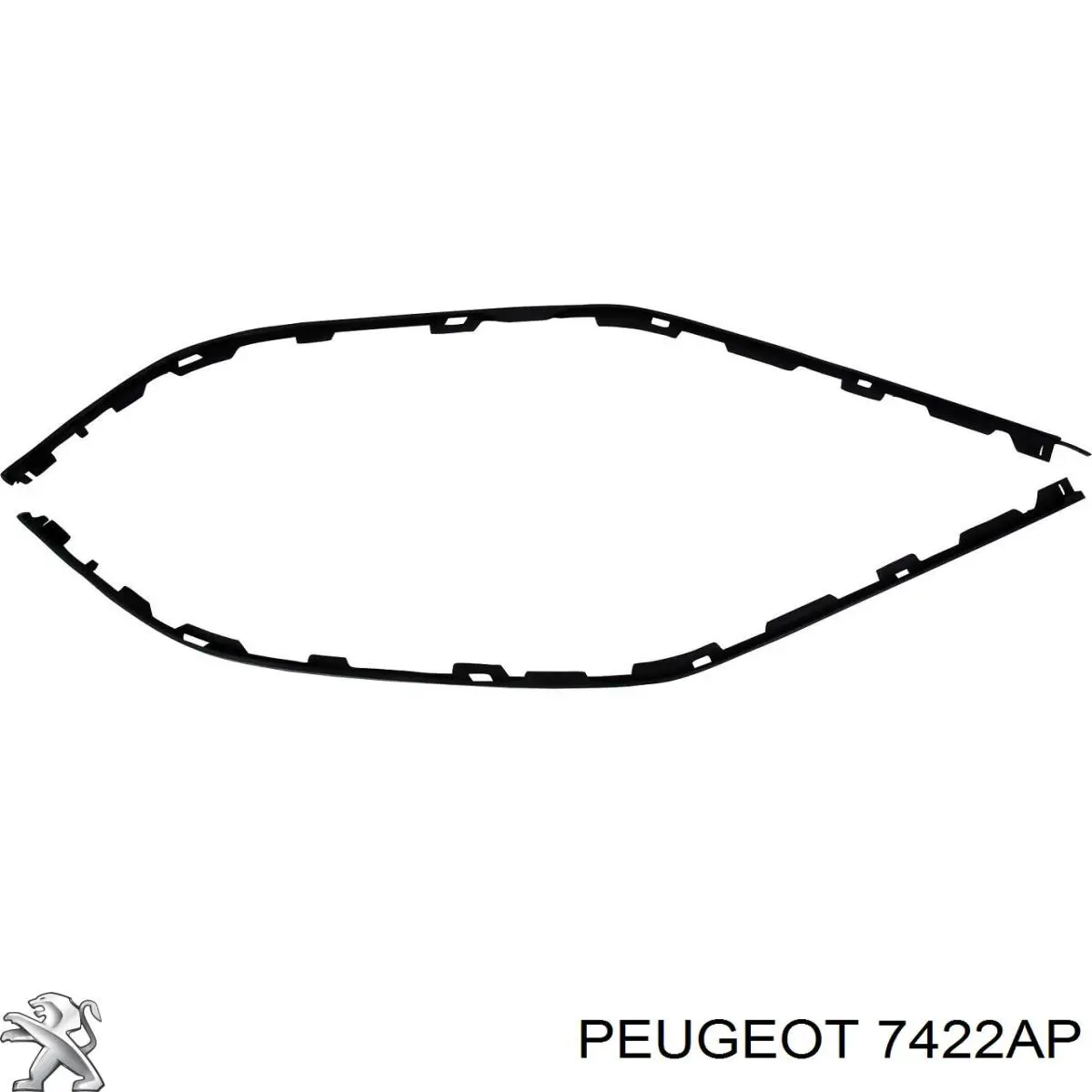 Купити Решітка радіатора Peugeot 308 CC 4B