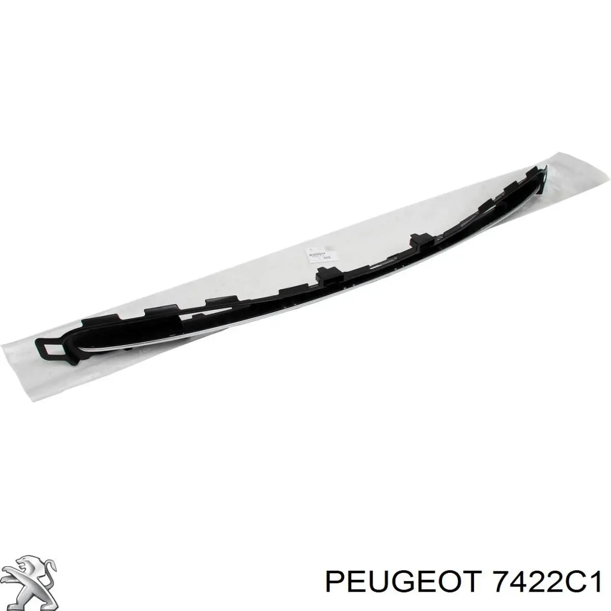 Решітка переднього бампера, верхня Peugeot/Citroen 7422C1 ціна, від 29.85 USD