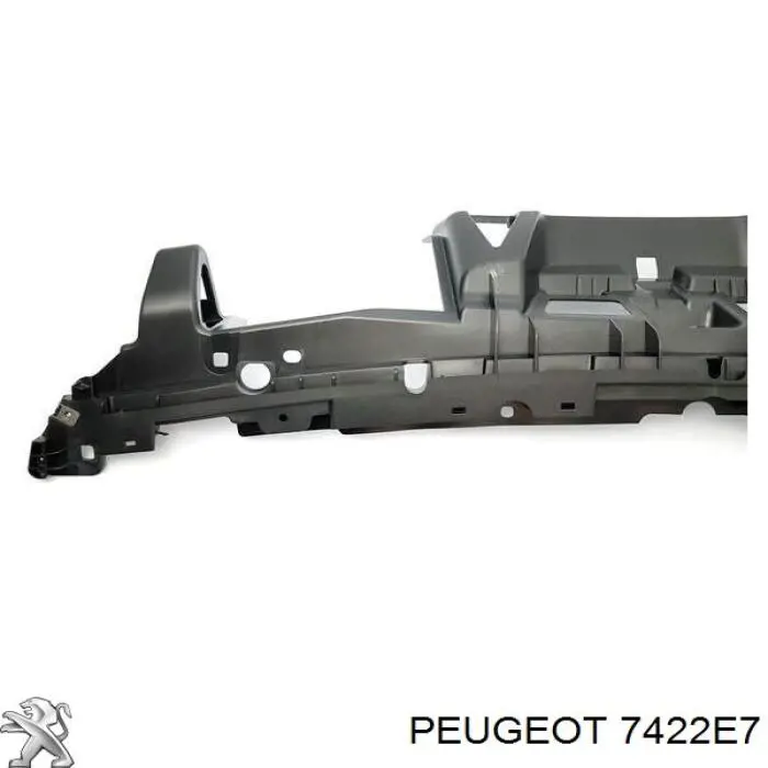 7422E7 Peugeot/Citroen Кронштейн бампера переднього, центральний
