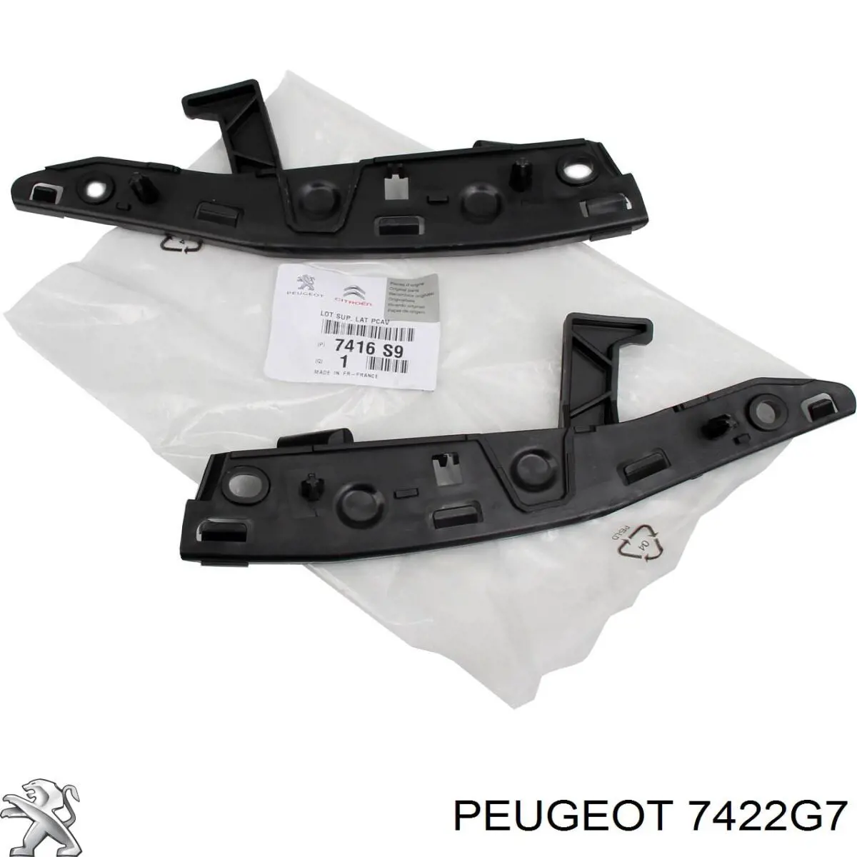 Купити 7422G7 Peugeot/Citroen Абсорбер (наповнювач) бампера переднього