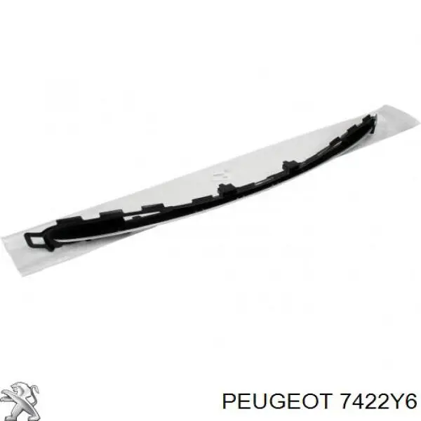 Купити 7422Y6 Peugeot/Citroen Захисна решітка радіатора