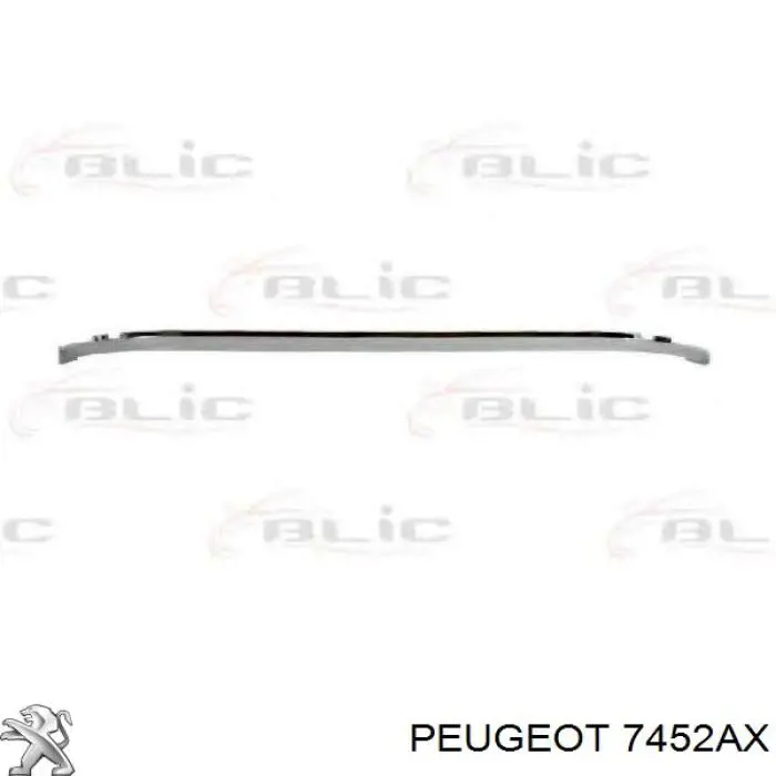 Купити 7452AX Peugeot/Citroen Молдинг решітки переднього бампера, нижній