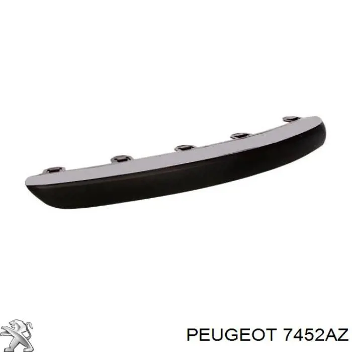 Молдинг переднього бампера, правий Peugeot/Citroen 7452AZ ціна, від 12.67 USD