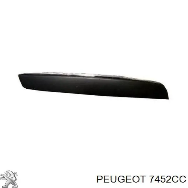 Молдинг переднього бампера, правий PPG99024MAR Signeda