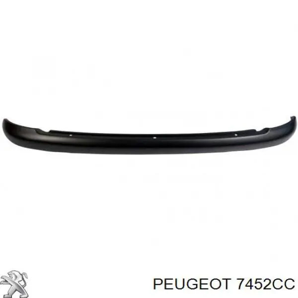 Купити 7452CC Peugeot/Citroen Молдинг переднього бампера, правий