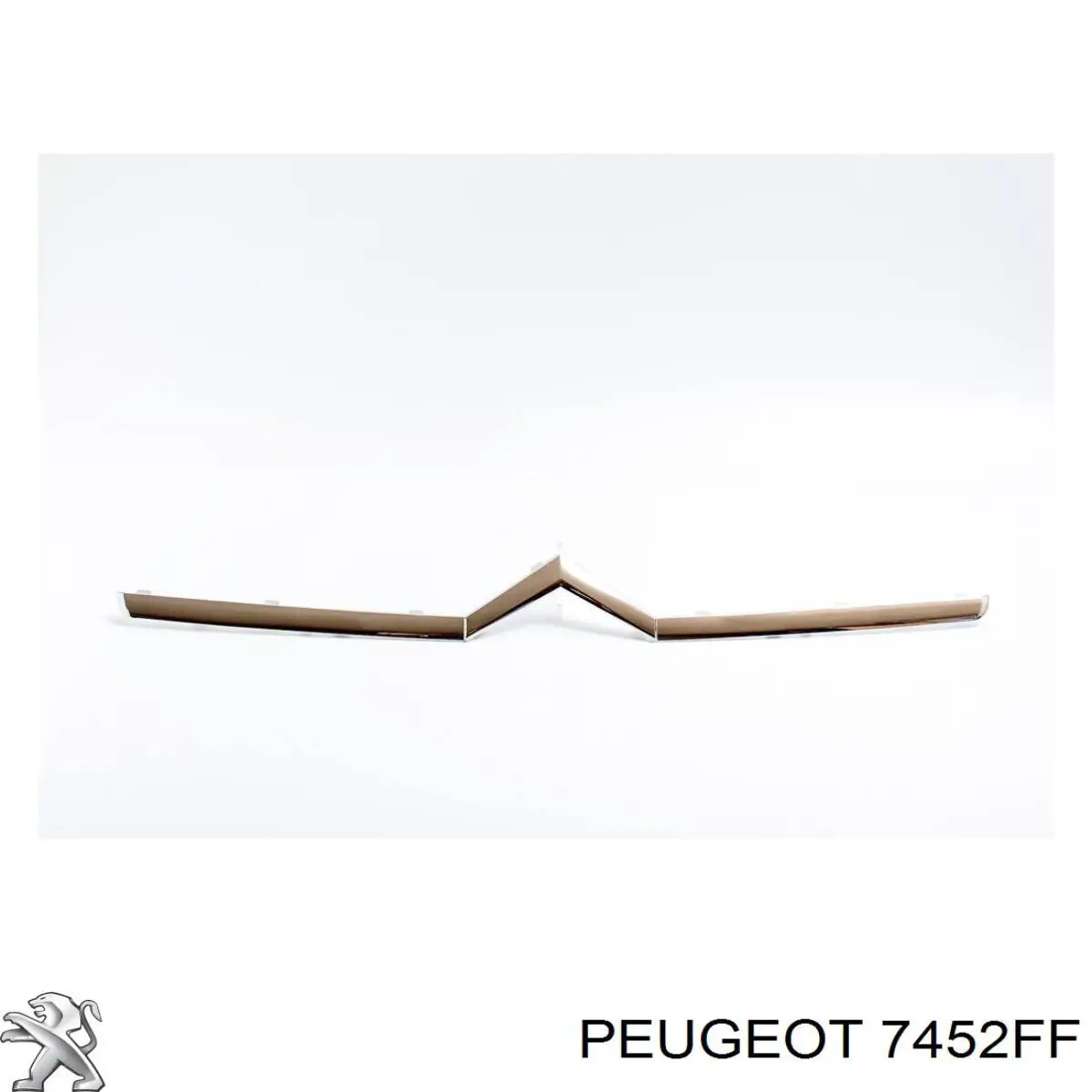 7452FF Peugeot/Citroen Переднє ікло бампера