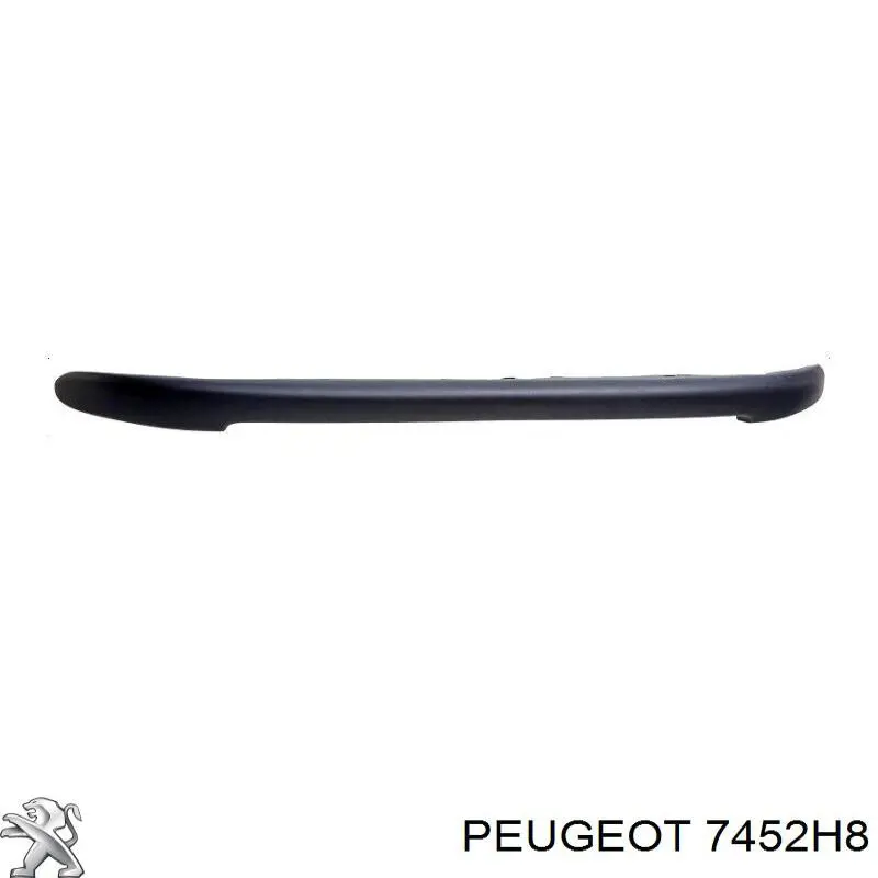 Купити 7452H8 Peugeot/Citroen Накладка бампера переднього