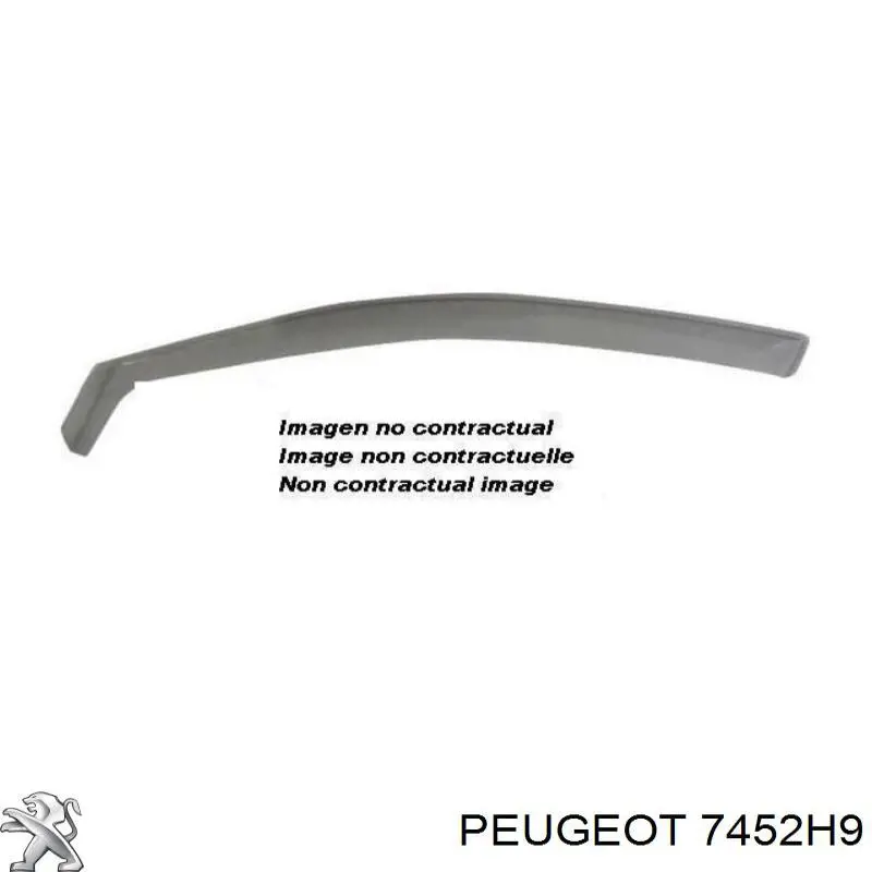 5723076 Polcar Накладка бампера переднього